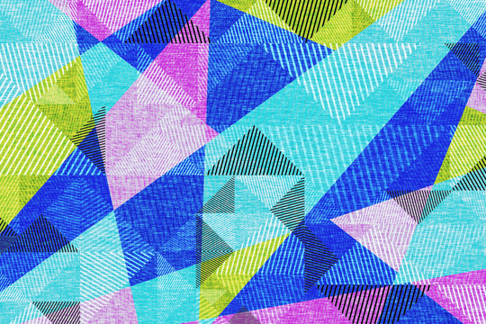 抽象几何图案纹理背景地毯