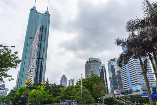 深圳建筑街景