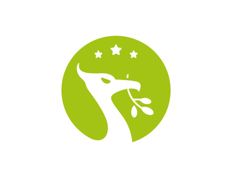 logo标志商标字体设计鸟