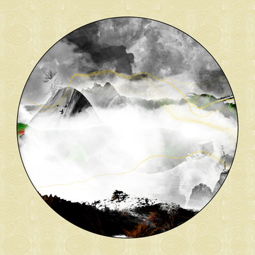 创意水墨画