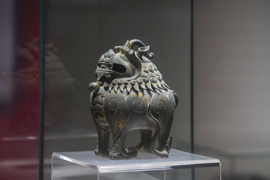 明代铜甪瑞香炉