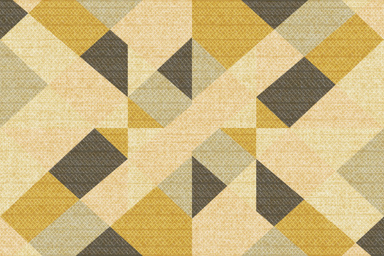 黄色现代简约纹理背景地毯