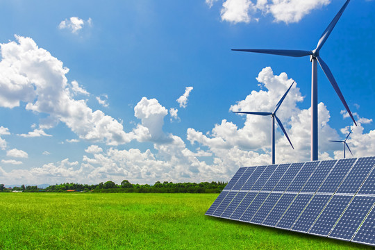 新能源——太阳能和风力发电
