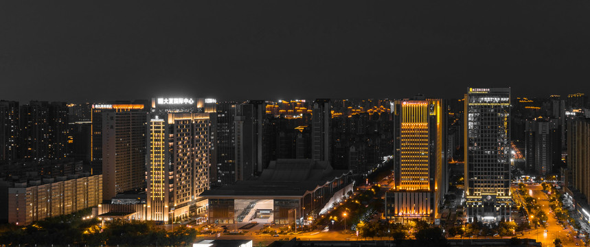 黑金夜景