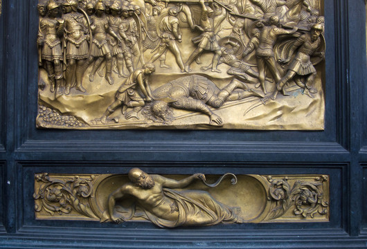 佛罗伦萨百花大教堂青铜浮雕