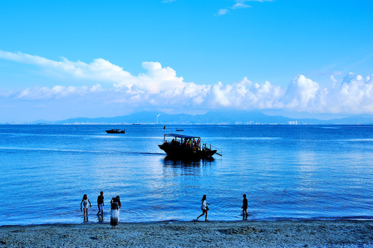 海滩风光