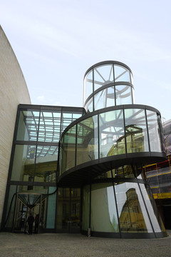 德国历史博物馆新翼螺旋式楼梯