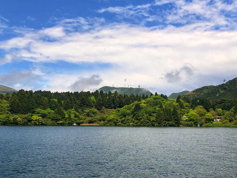 日本芦之湖景色