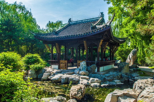 北京陶然亭公园醉翁亭
