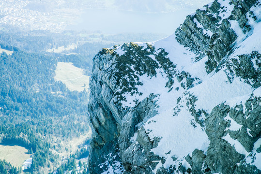 阿尔卑斯雪山