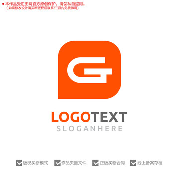 G字母标志logo