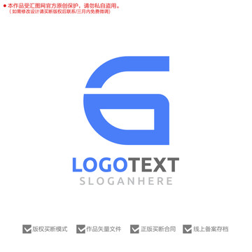 G字母标志logo