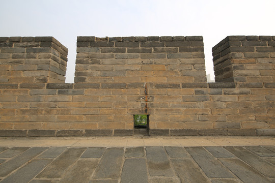 西安城墙垛口