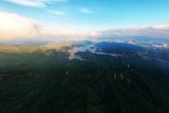 珠海风光之大镜山水库