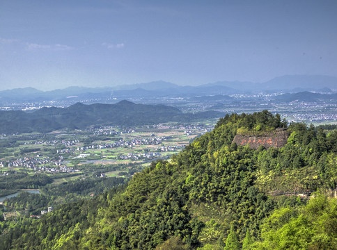 江山江郎山江山如此多娇石刻