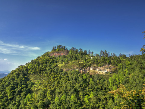 江山江郎山石刻风光