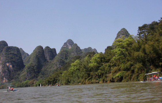 桂林漓江山水景