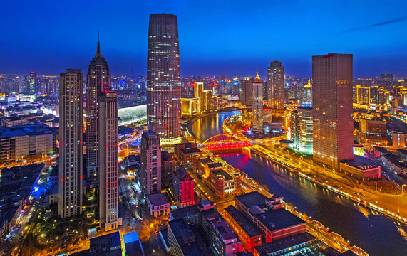 天津环球金融中心津塔