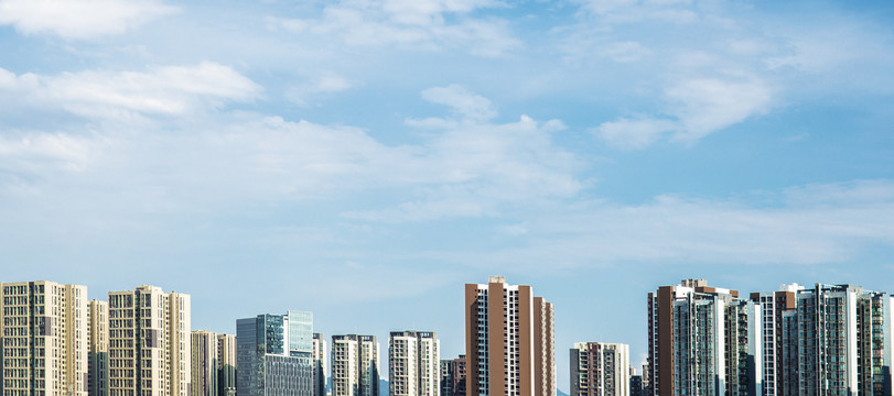 重庆高楼全景