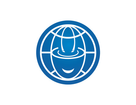 logo标志商标字体设计地球
