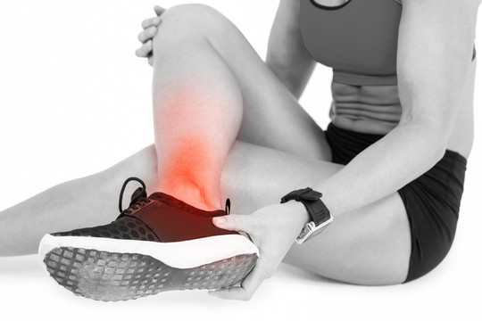 女性运动员踝关节疼痛低段