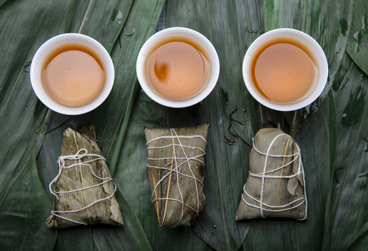 粽子遇上祁门红茶祁眉