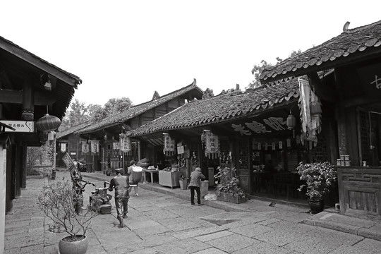 老重庆古镇街景