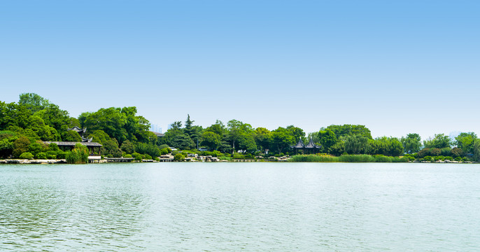 云龙湖山水风光