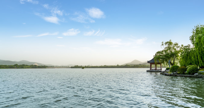 云龙湖山水风景