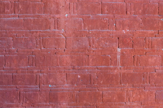 红砖背景墙