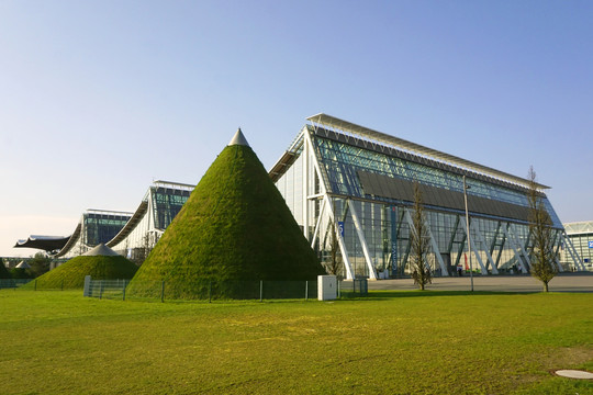 汉诺威展会场馆绿化和园林景观