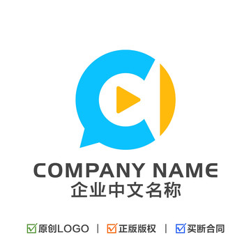 字母C视频网站LOGO