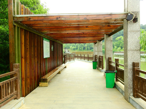 九江南山公园长廊