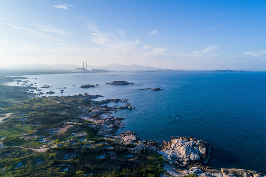 蓝天白云大海