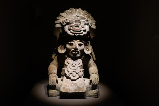 玛雅雕塑