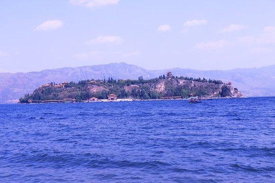 抚仙湖风光风景