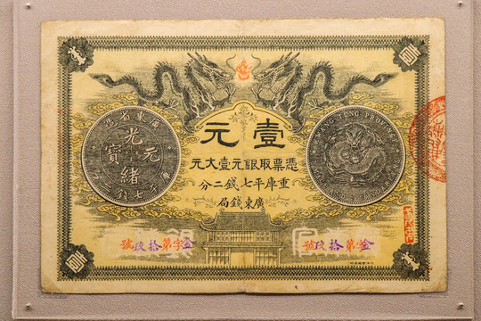古代老物件钞票