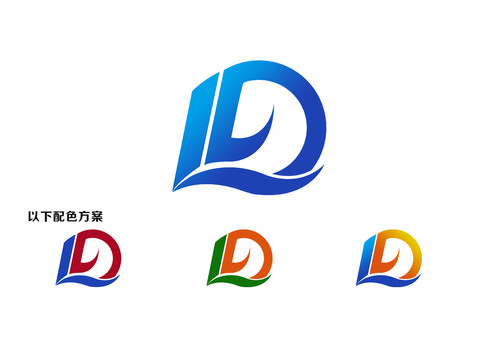 DL字母设计