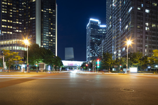 光华路夜景