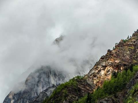 高山云雾