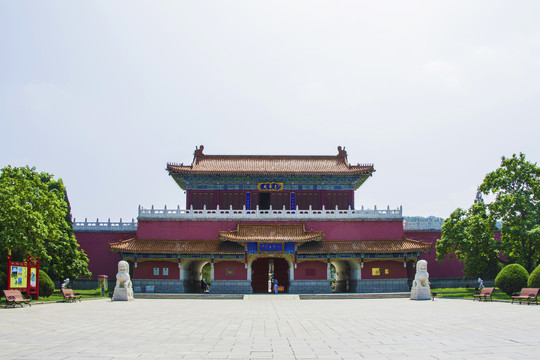 鞍山玉佛寺文殊殿