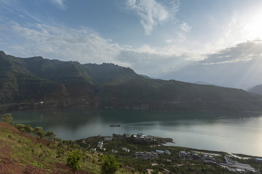 向家坝库区风光