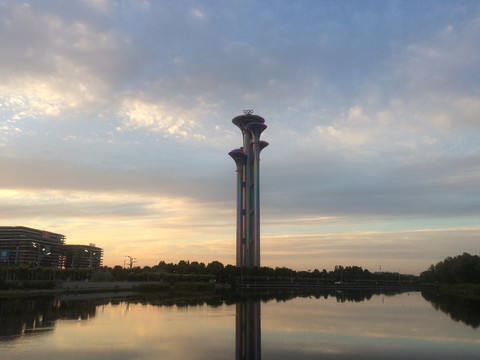 北京奥森公园观光塔