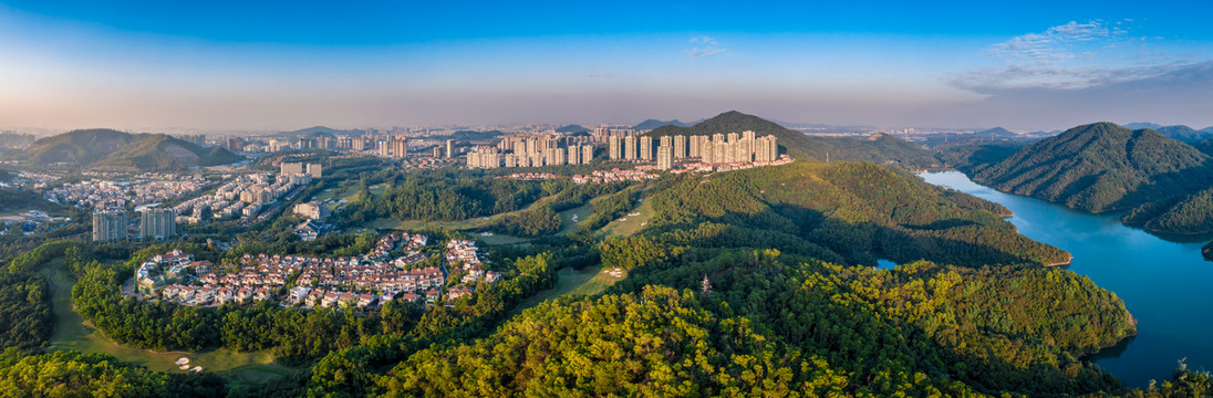 中山长江凯茵一带全景