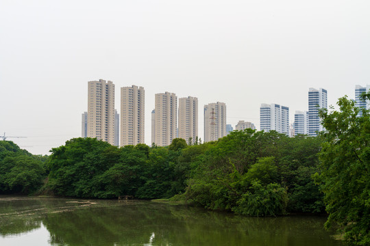 江苏常州武进区城市风光