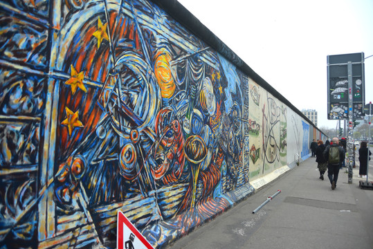 德国柏林墙遗址纪念公园