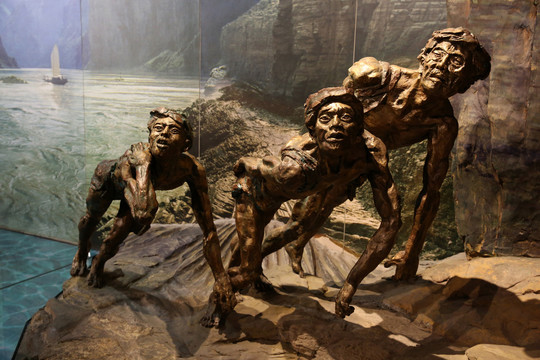 三峡博物馆雕塑