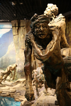 三峡博物馆雕塑