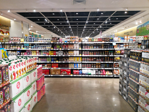 超市食品区