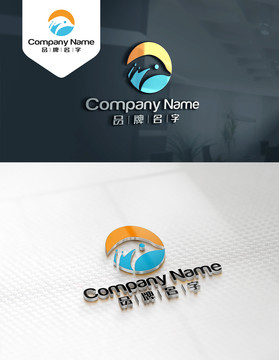 海豚LOGO海豚标志